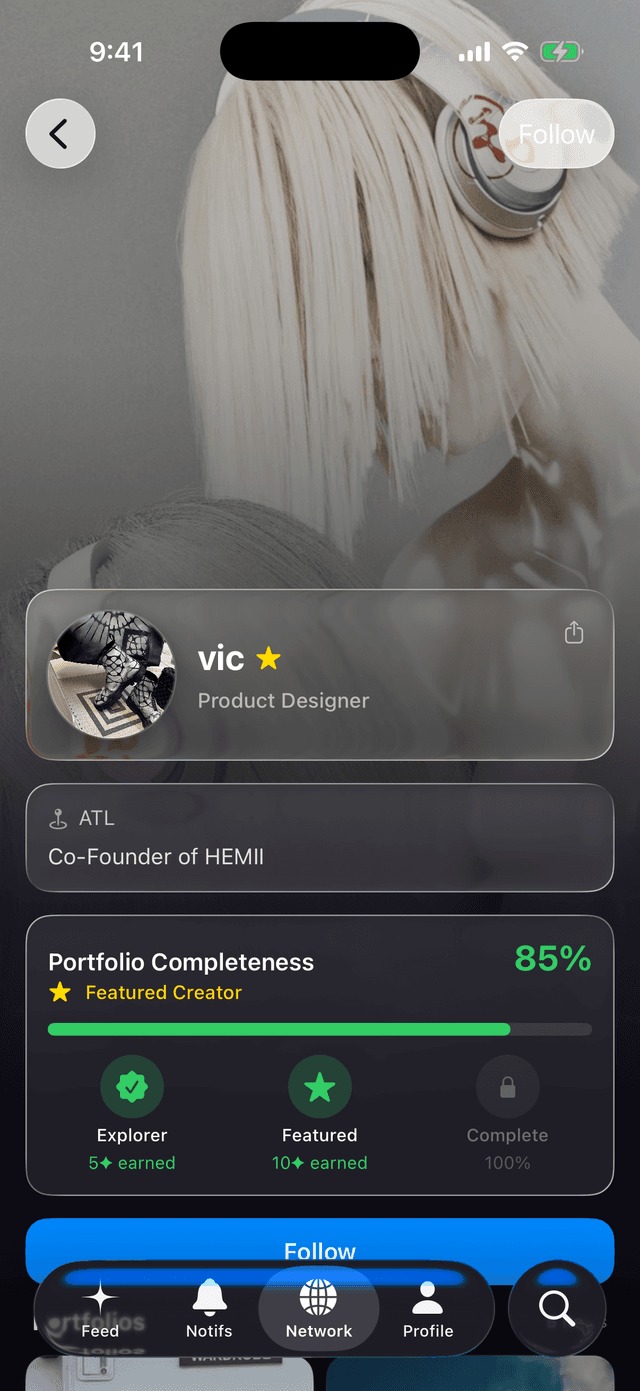 HEMII profile with portfolio completeness